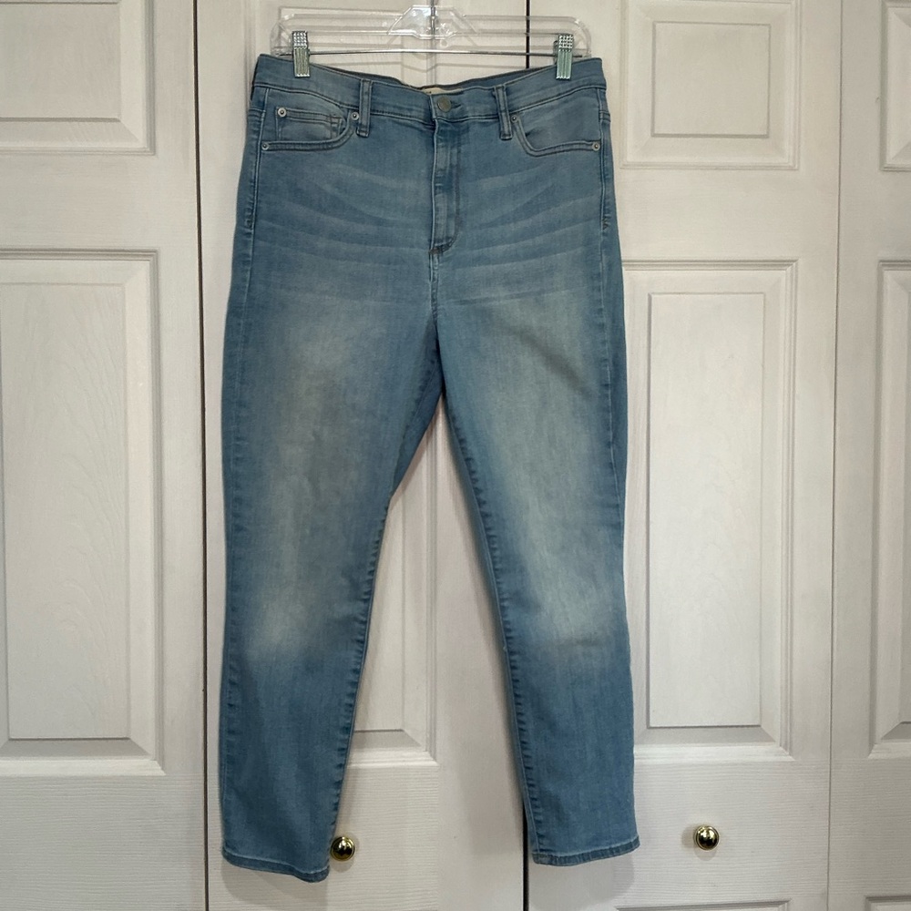 🩷 Gap True Skinny Super Skinny High Rise Crop - 12 (01399)